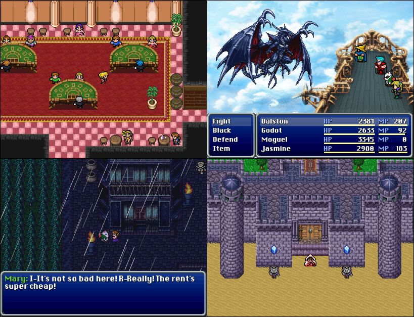 Screenshot 7 for Final Fantasy Blackmoon Prophecy Remake