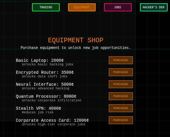 Screenshot 3 for The Black Market Protocol