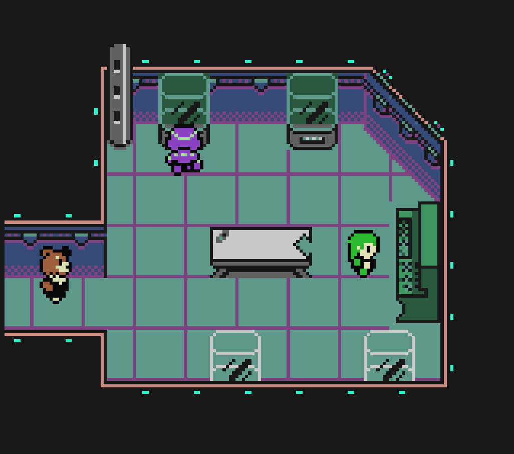 Screenshot 3 for Jupiter's Ghost - Away Mission (GBC)