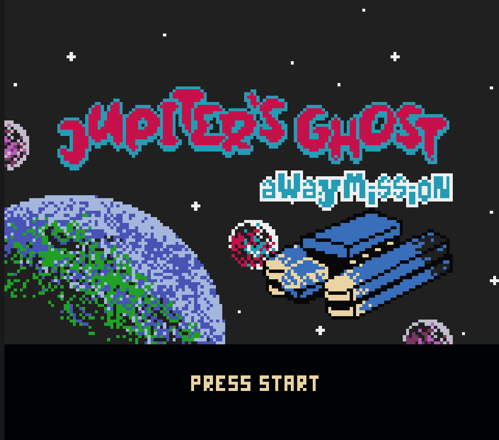 Screenshot 2 for Jupiter's Ghost - Away Mission (GBC)