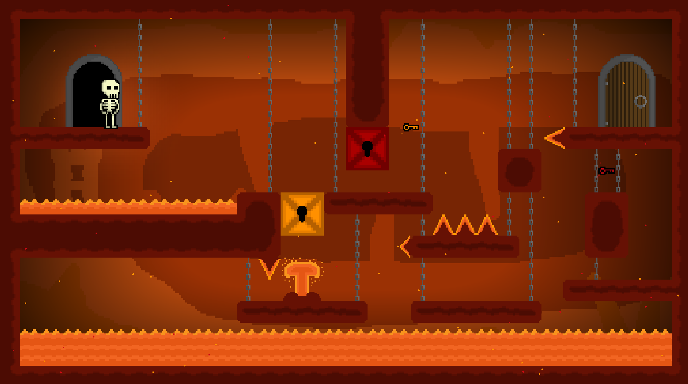Random lava pit by mattcool7378 for pixel game jam 2025 itch io