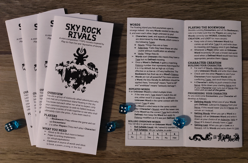 Rock Rivals Gray Sky Rock Rivals by Jusiv