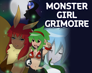 Cover art for Monster Girl Grimoire Prototype v0.2, an adult visual novel by hentaiByte