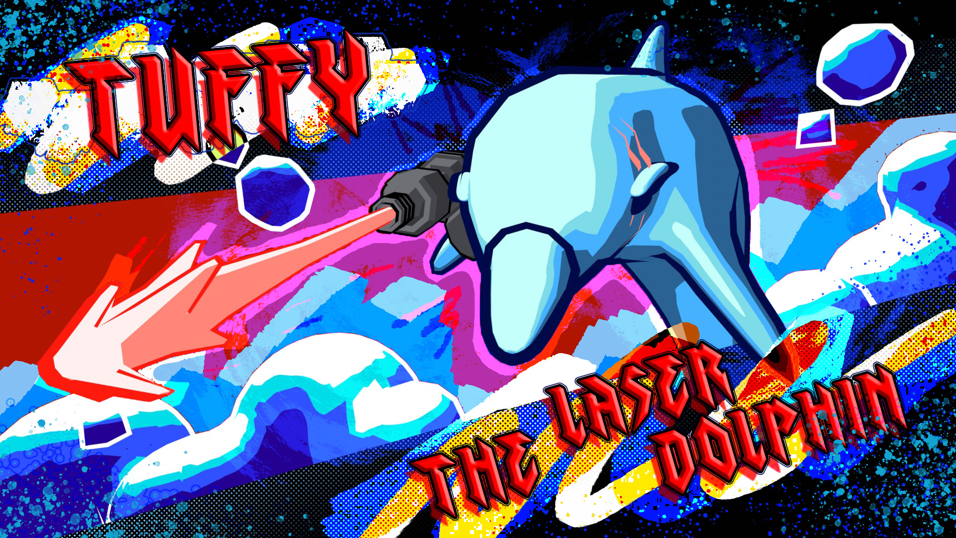 Screenshot 2 for Laser Dolphin's Treasure Hoard