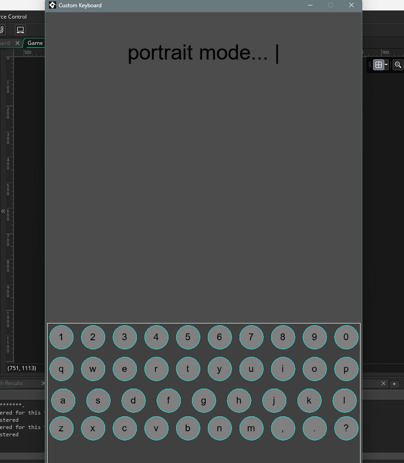 Custom Keyboard - GameMaker Source Code by Bukmand