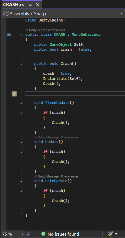 Crash Game Examples Code CRASH.EXE by Happi