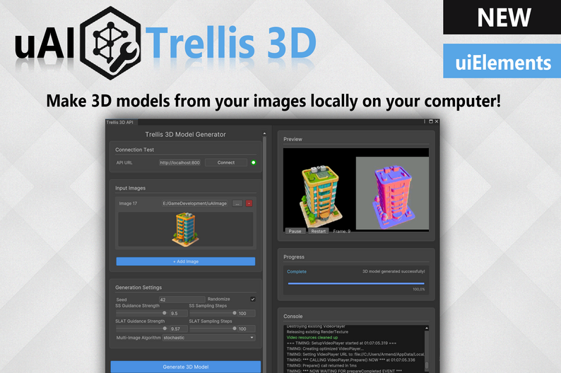Unity uAI - Pro Creator (Code, 3D, Sound, Shaders, Images and more) by ...