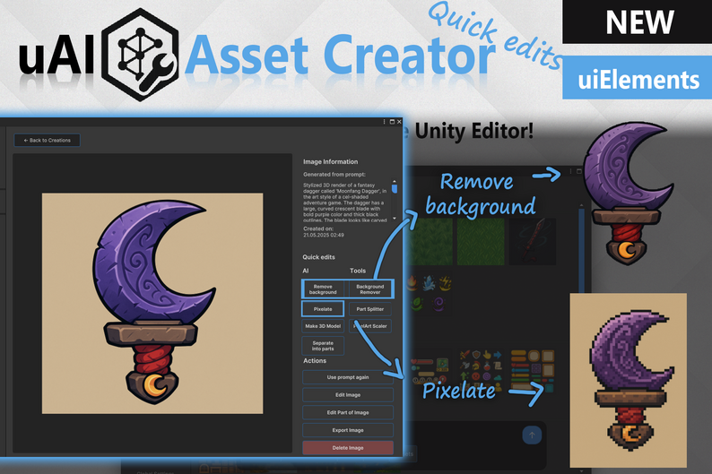 Unity uAI - Pro Creator (Code, 3D, Sound, Shaders, Images and more) by ...