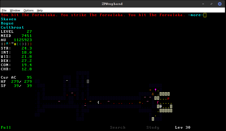 Screenshot 4 for ZMAngband Machete Edition