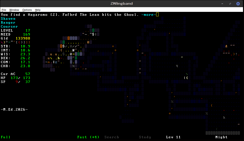 Screenshot 2 for ZMAngband Machete Edition