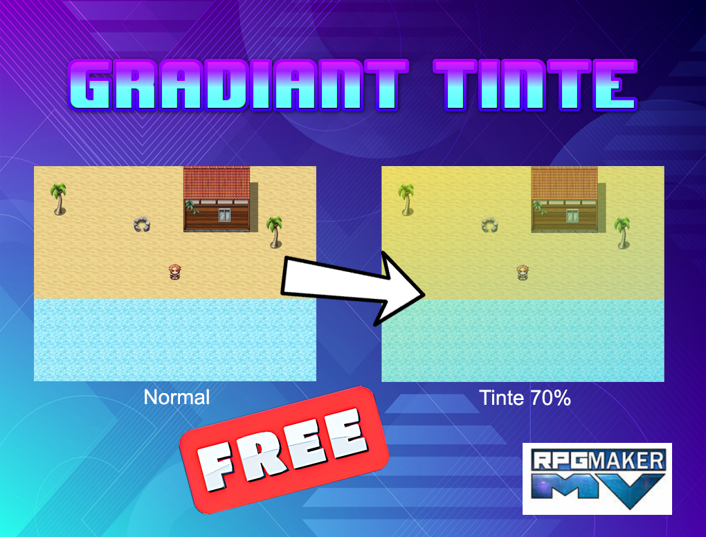 Update Gradient Game GradiantTinte RPG Maker MV Plugin by EroiK StyLeR