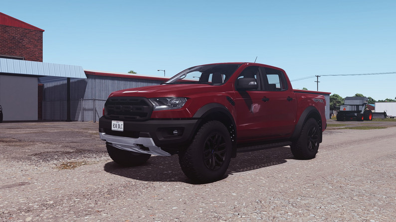 Fs25 Ford Ranger FS25 2019 Ford Ranger Raptor by E55 Modding