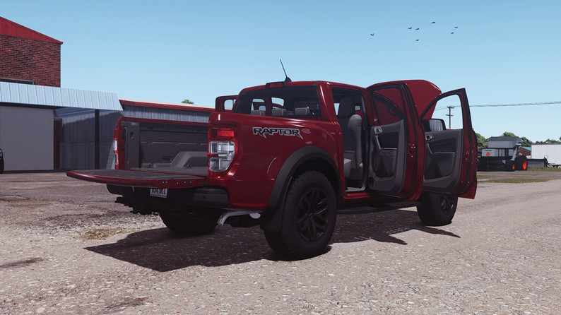 Fs25 Ford Ranger FS25 2019 Ford Ranger Raptor by E55 Modding