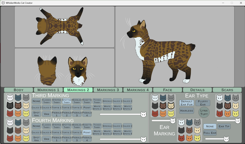 WhiskerWorks Cat Creator by MEGAPeach