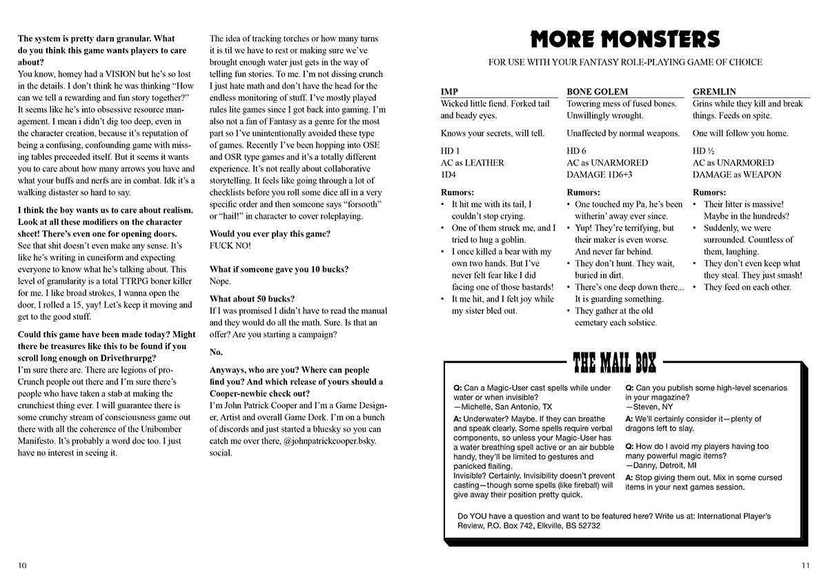 Screenshot 2 for The International Player's Review #1