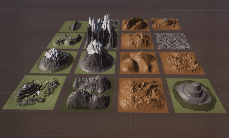 Low Poly Terrain Pack by Eldamar Studio
