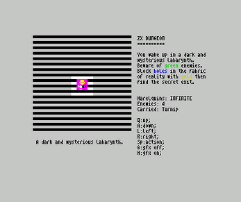 ZX Dungeon by ambientcoder