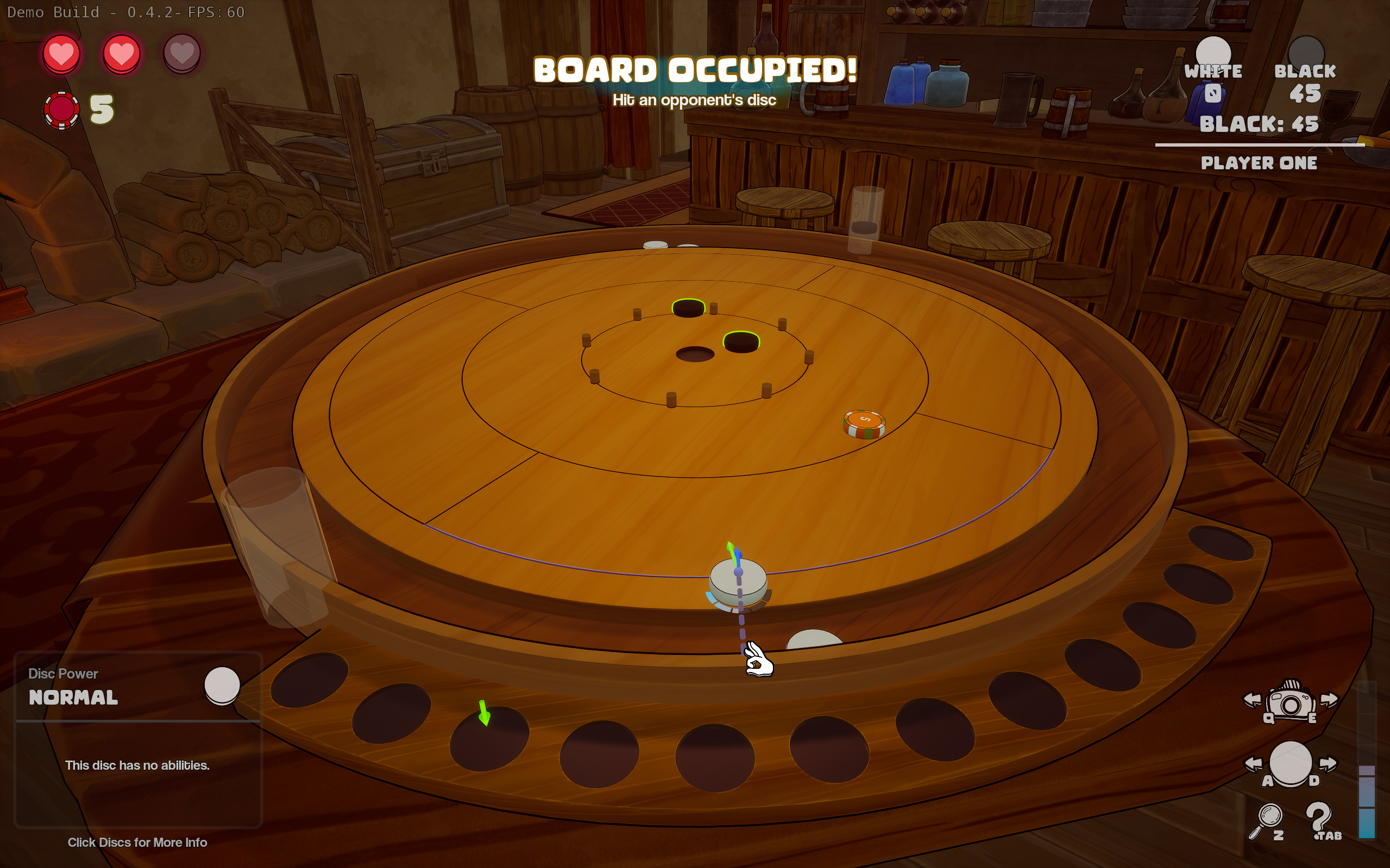 Screenshot 3 for Crokinole Chaos Demo