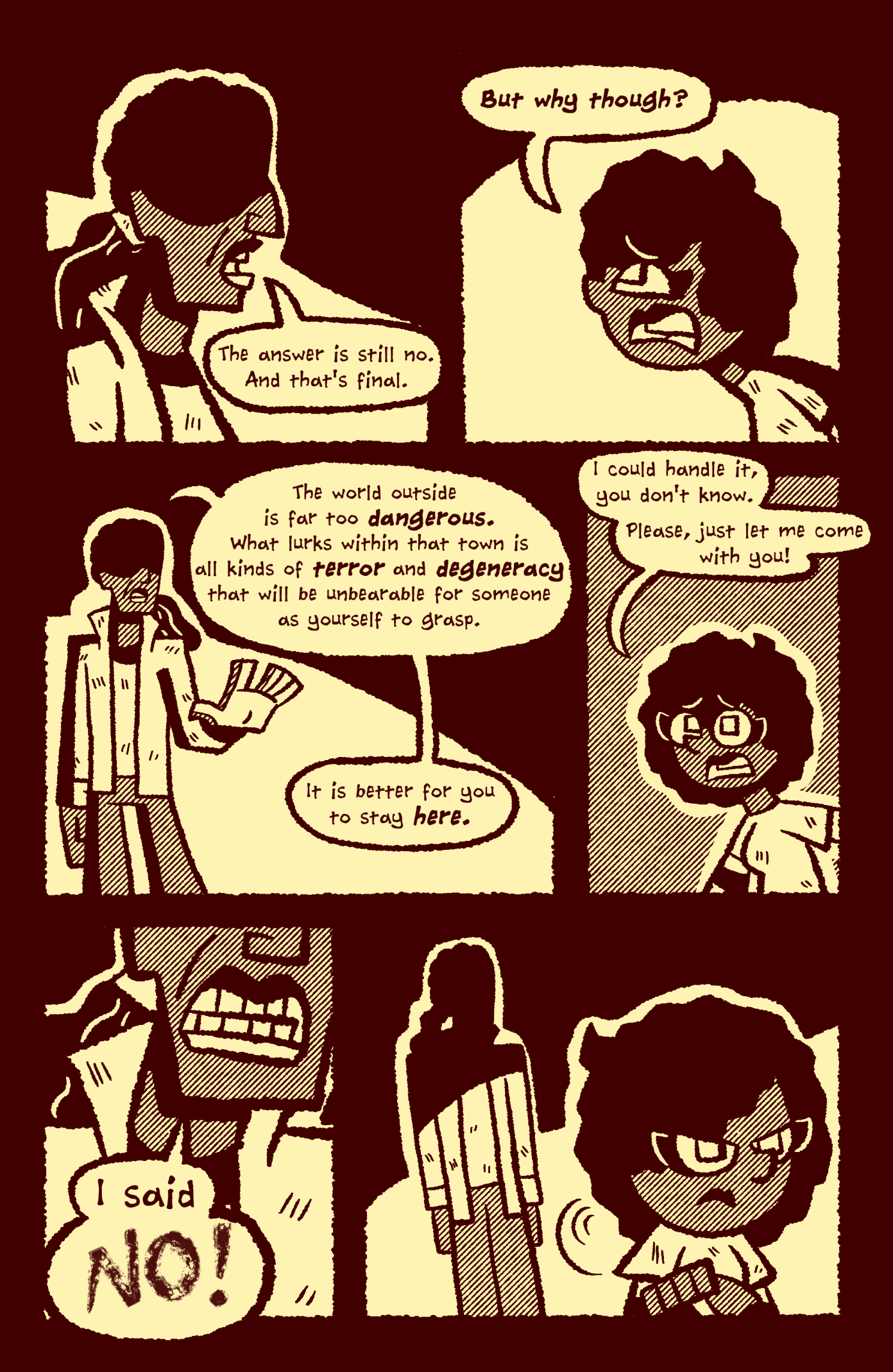 Screenshot 5 for The Horrors of Cravenville - Issue 1: Welcome to Cravenville