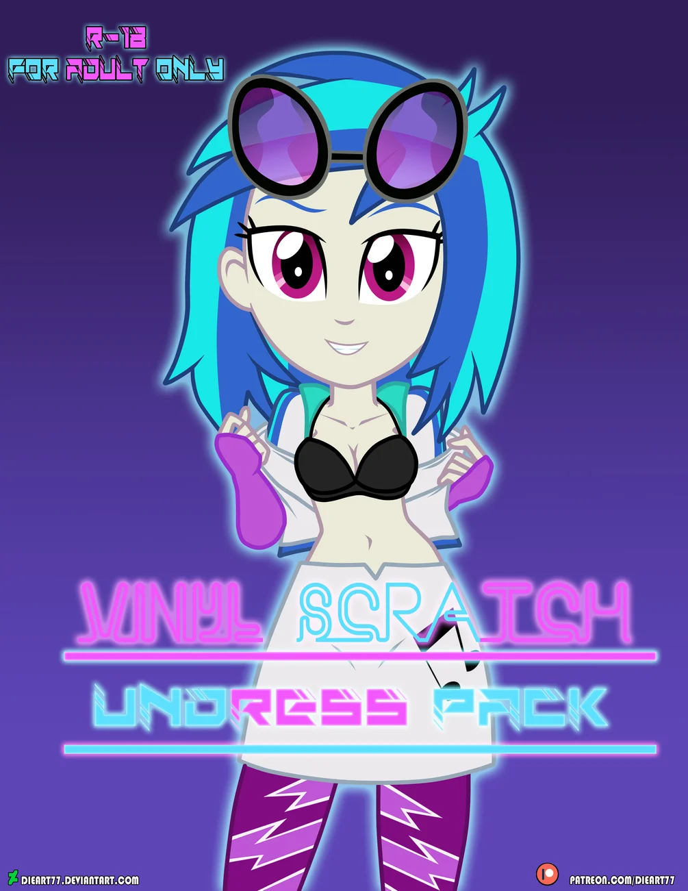Screenshot 2 for Vinyl Scratch (Undress Pack And Extra)