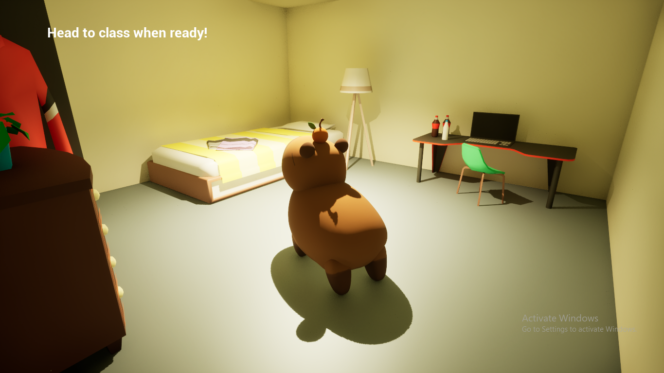 Screenshot 2 for Quasi's Art School Adventure