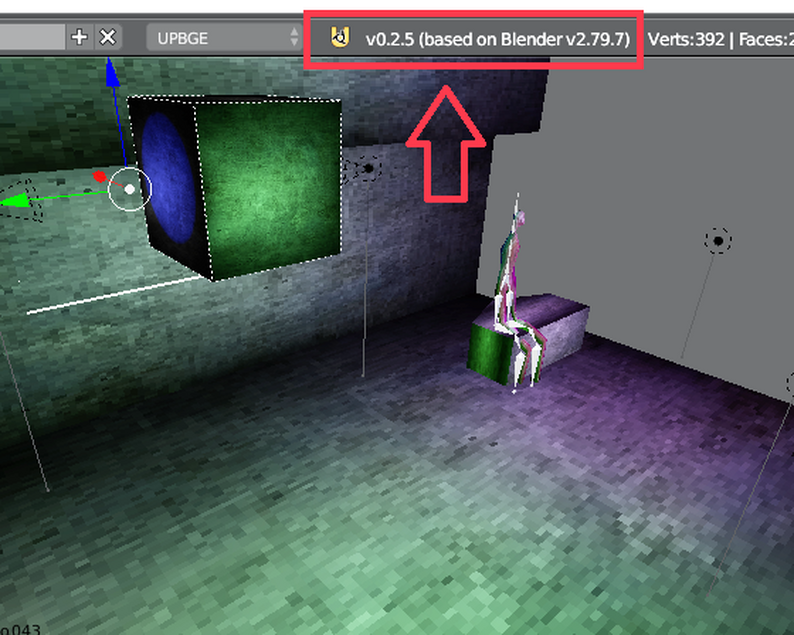 psx retro shader for UPBGE 2.5 by Game Retro Studio