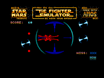 May the 4th Be With Your Amiga – Tie Fighter Simulator -Commodore Amiga-