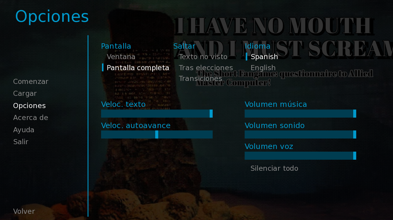 Screenshot 11 for I Have No Mouth And I Must Scream FanGame (PC VERSION)