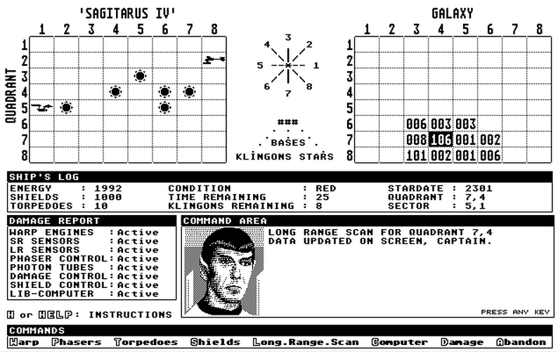 -- Super Star Trek -- by Electric Dreams