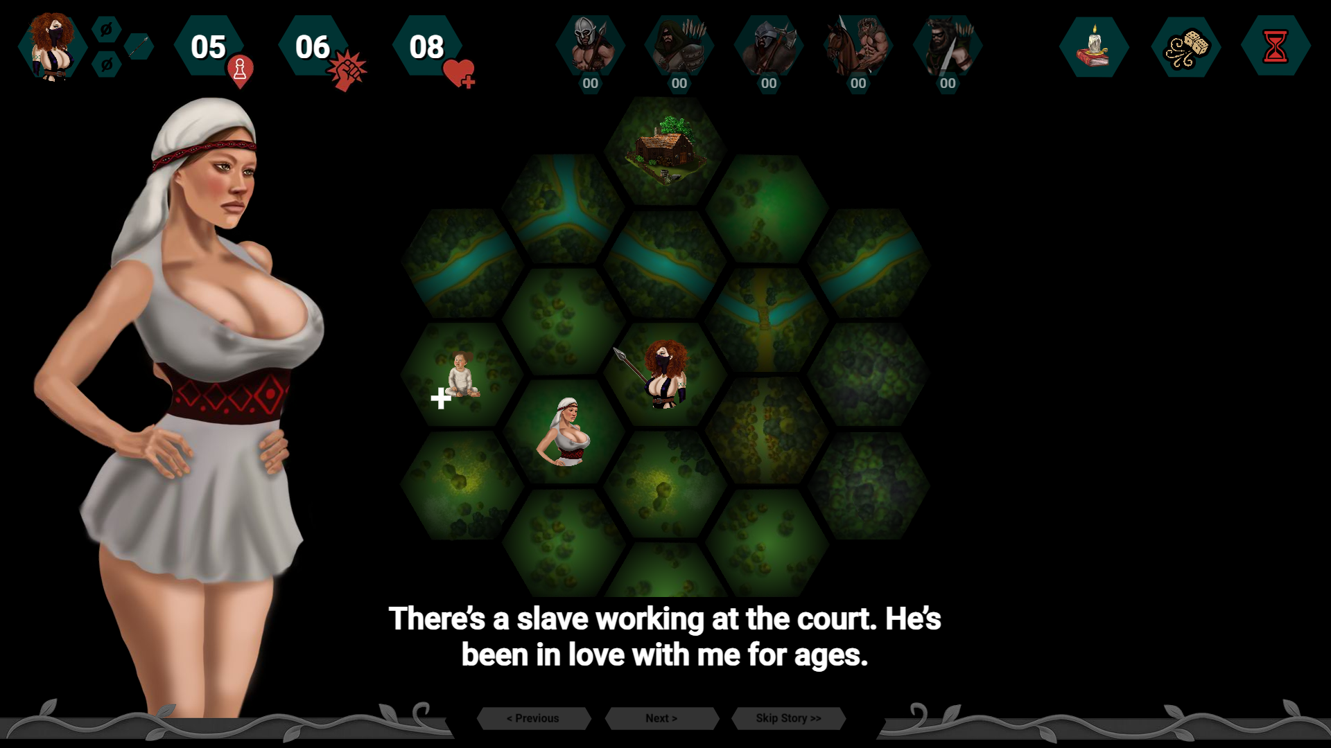 Screenshot 3 for Book of Seed: The Wind Carries Her Name: S1E1
