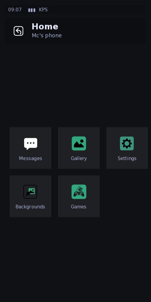 Screenshot 2 for Kesash's dynamic Renpy phone system