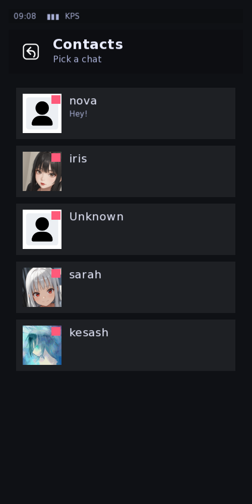 Screenshot 3 for Kesash's dynamic Renpy phone system