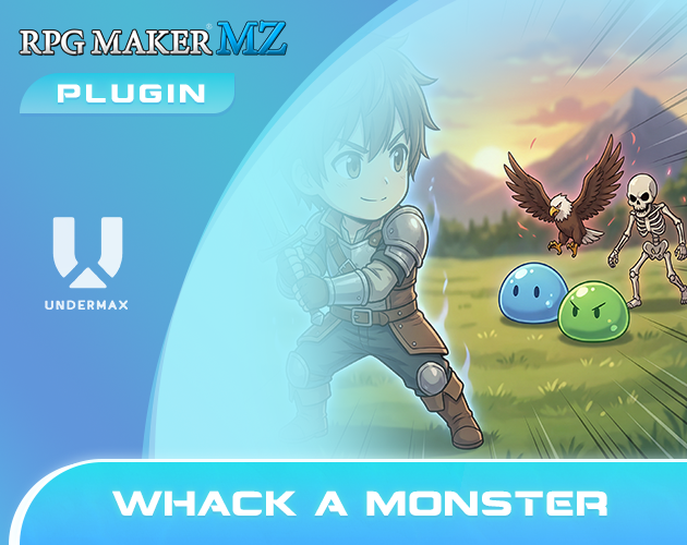 Screenshot 6 for RPG MAKER MZ Plugin: Whack a Monster Minigame