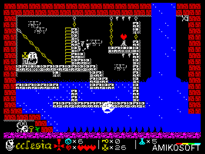 Screenshot 6 for Ecclesia (ZX Spectrum 128k)