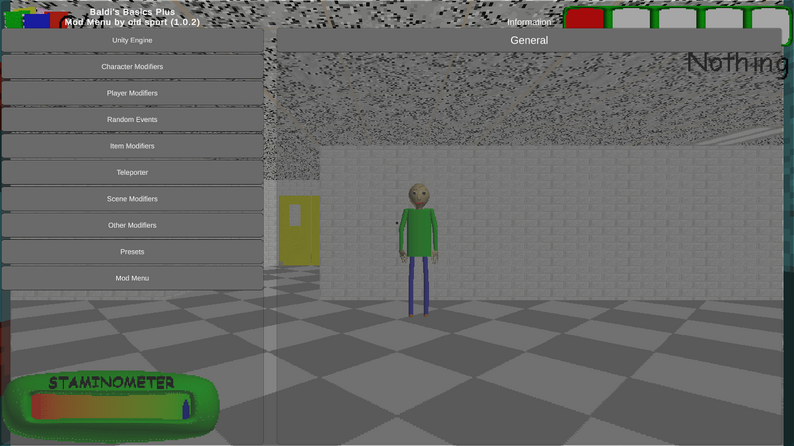 Baldi's Basics Plus Mod Menu by Baldiplays