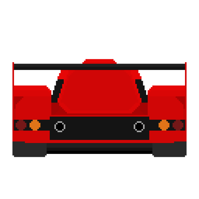 Pixel Car Racer Sprite Free Pixel Car Racing #2 (LMP) by Pay 'n' Sprite