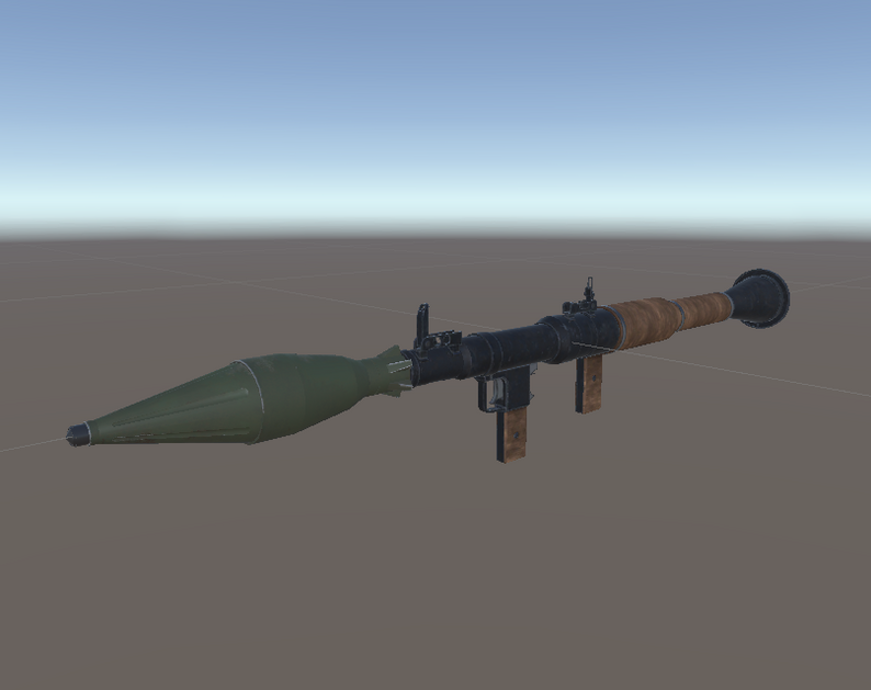 VRChat Prop | Loadable RPG-7 by Zap105