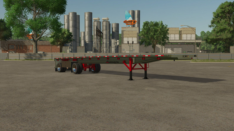 FS25 Benson Flatbed by Status Low Modding