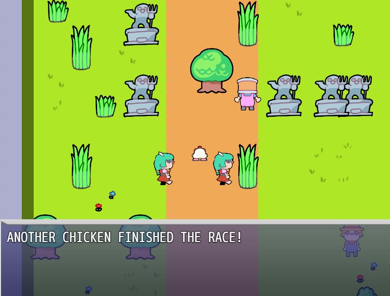 Tricky Chicken Race by R1bka