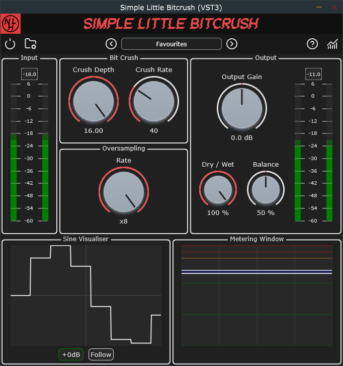 Simple Little Bitcrush (Beta) by Noisy Little Higgins