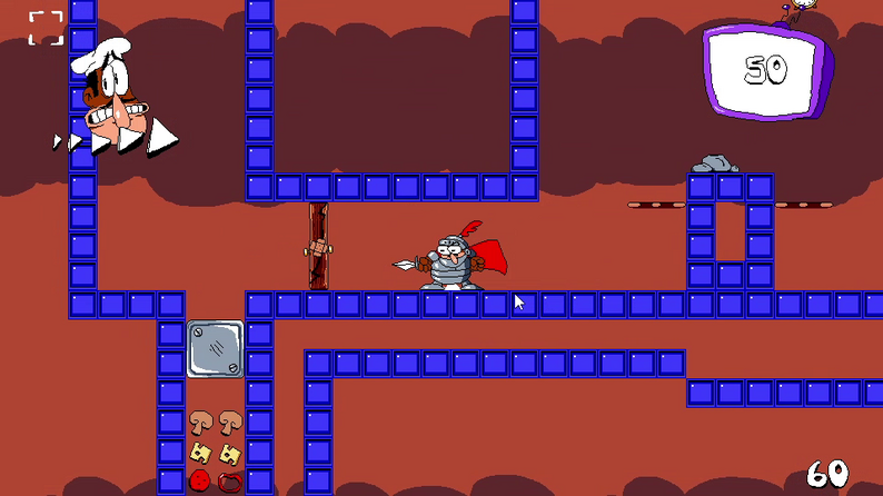 Pizza Tower Level editor V1 Early test build moveset port by LivingVirus404