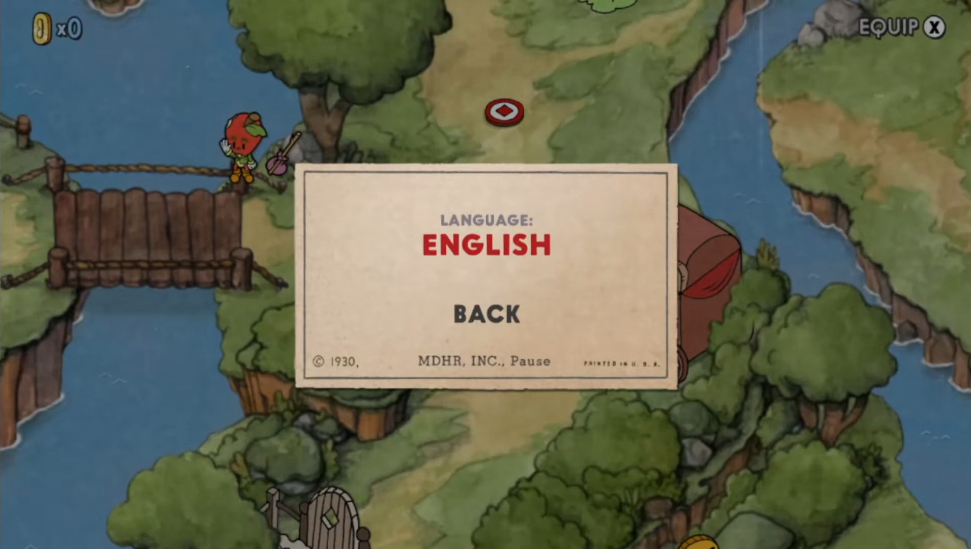 Screenshot 3 for Cuphead Wii U