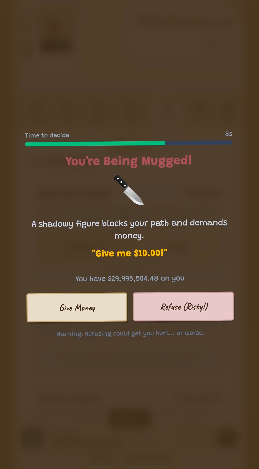 Screenshot 3 for Hobo Life Sim