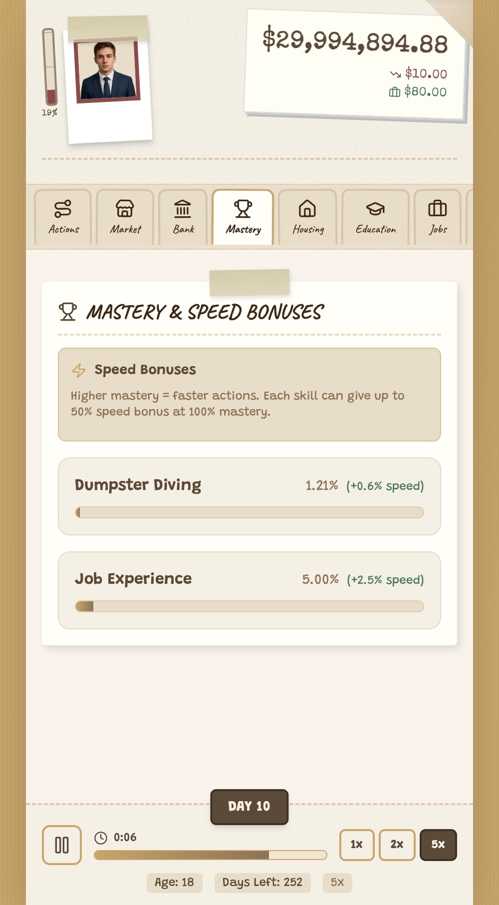 Screenshot 4 for Hobo Life Sim