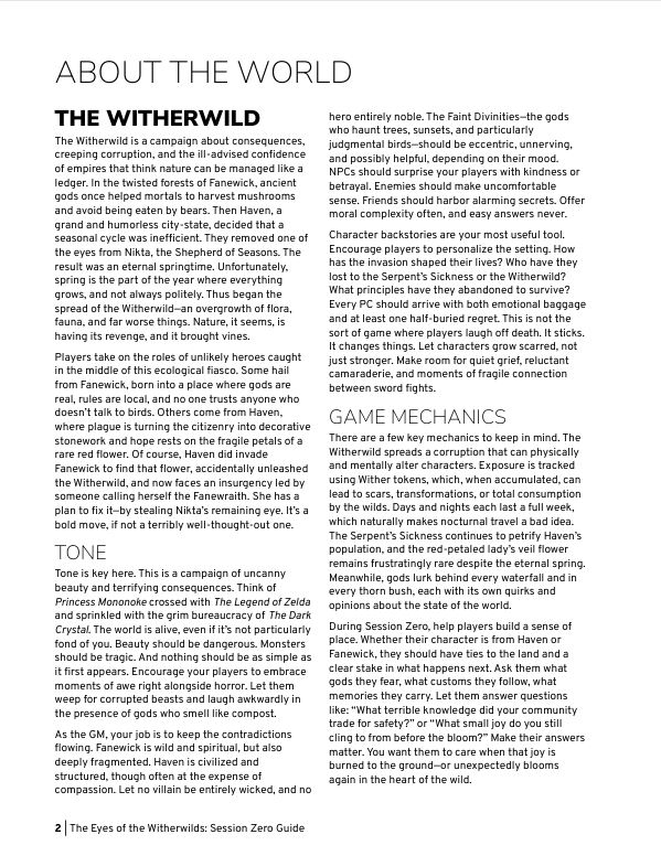 Screenshot 2 for DHW 00: The Eyes of the Witherwilds