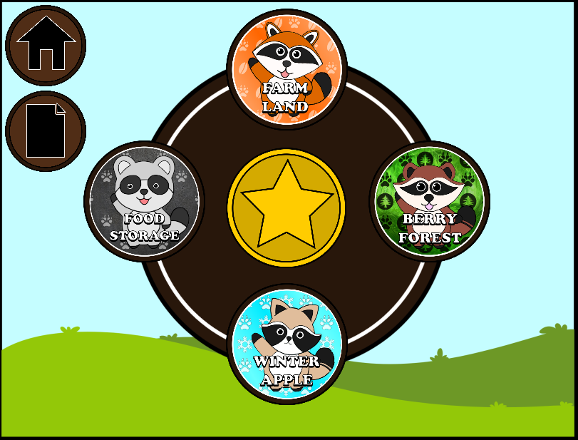 Screenshot 3 for Racoon Family Arcade Version