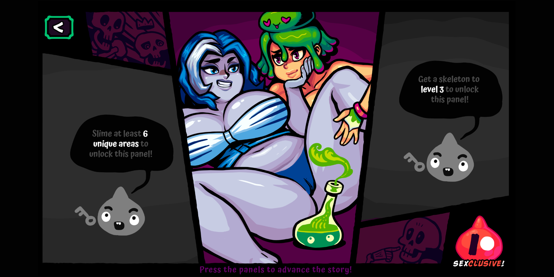 Screenshot 3 for Lovu Lovu Slime Slide 🥒 Playtest 2 (18+)