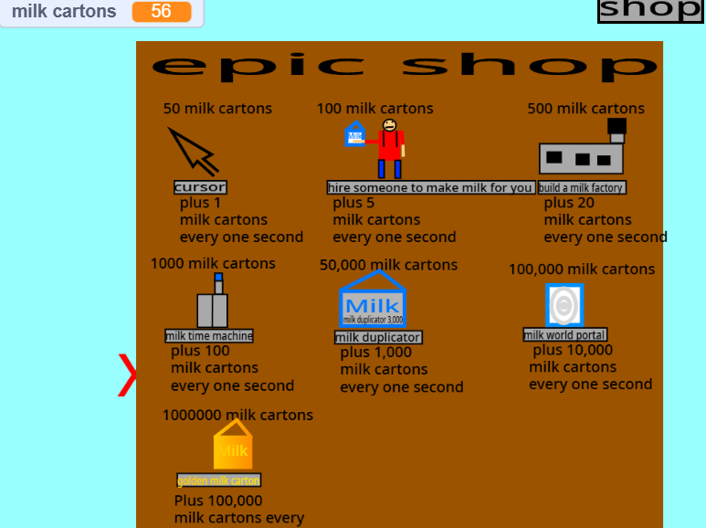 Milk Root Clicker Milk clicker 2 by Fielder games