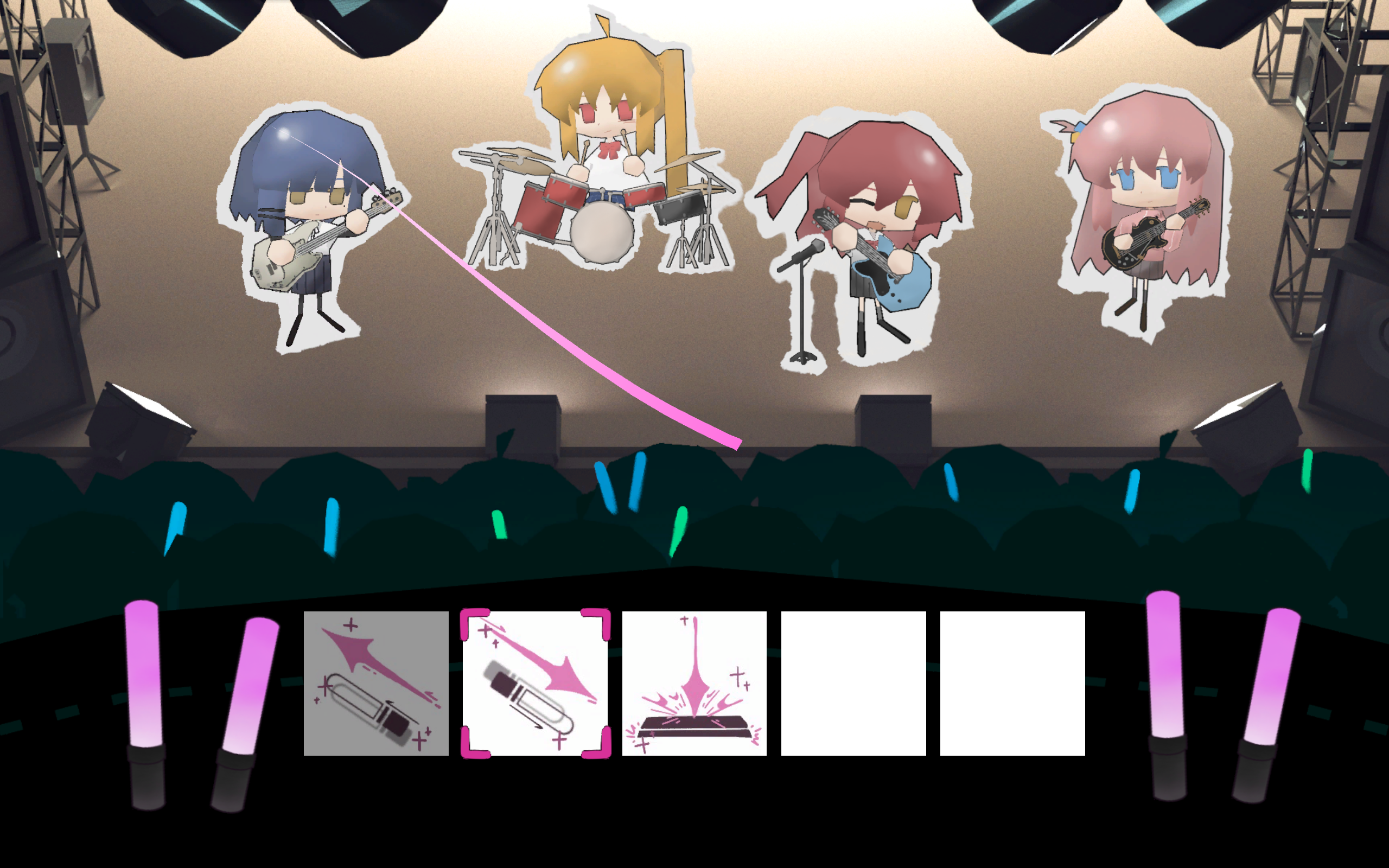 Screenshot 4 for Rock Dream! It's Bocchi!!!! 摇滚乐队派对