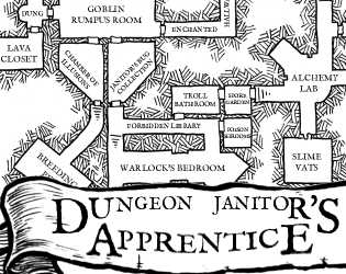 Dungeon Janitor's Apprentice   - a two-player storytelling game 